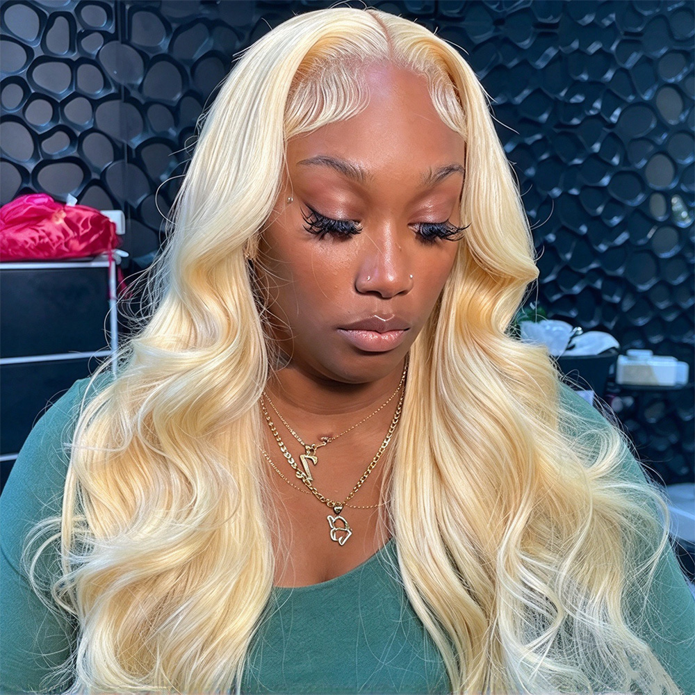 13x4 Blonde 613 Body Wave Lace - огляд і ціна 613 Blonde Body Wave Lace Front Wig