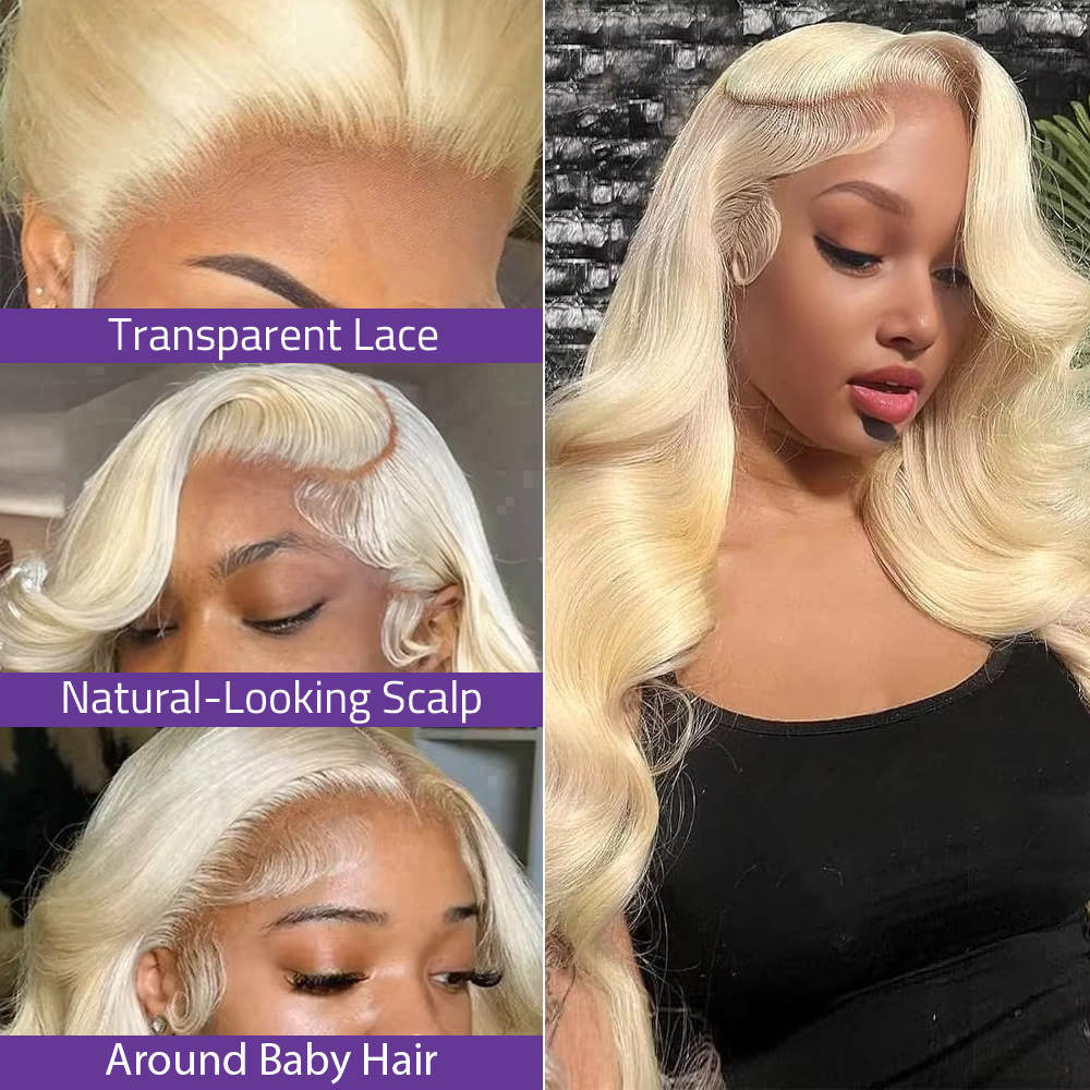 13x4 Blonde 613 Body Wave Lace - огляд і ціна 613 Blonde Body Wave Lace Front Wig
