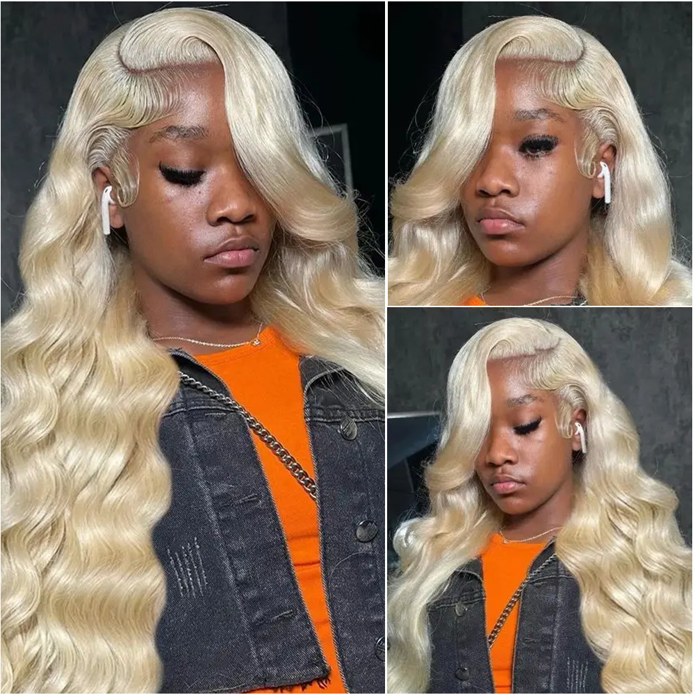 13x4 Blonde 613 Body Wave Lace - огляд і ціна 613 Blonde Body Wave Lace Front Wig