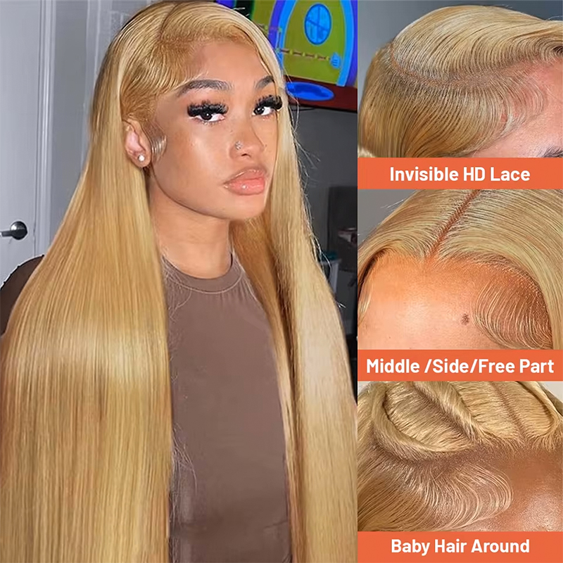 36 Inch 180-220% Density Strai - огляд і ціна Hd Lace Frontal Wig Human Hair Pre Plucked