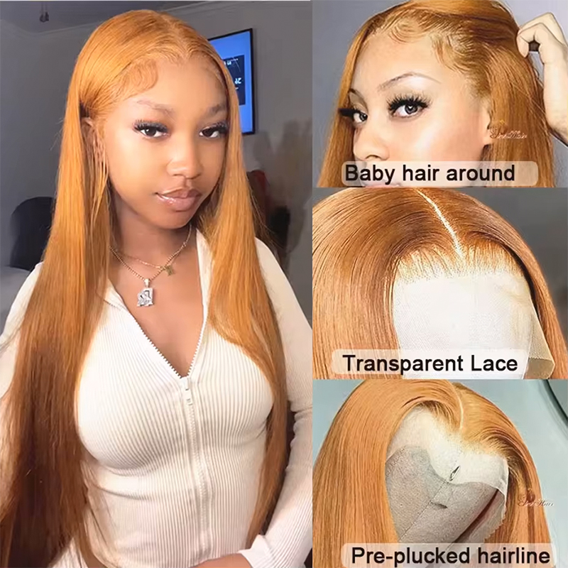 36 Inch 180-220% Density Strai - огляд і ціна Hd Lace Frontal Wig Human Hair Pre Plucked