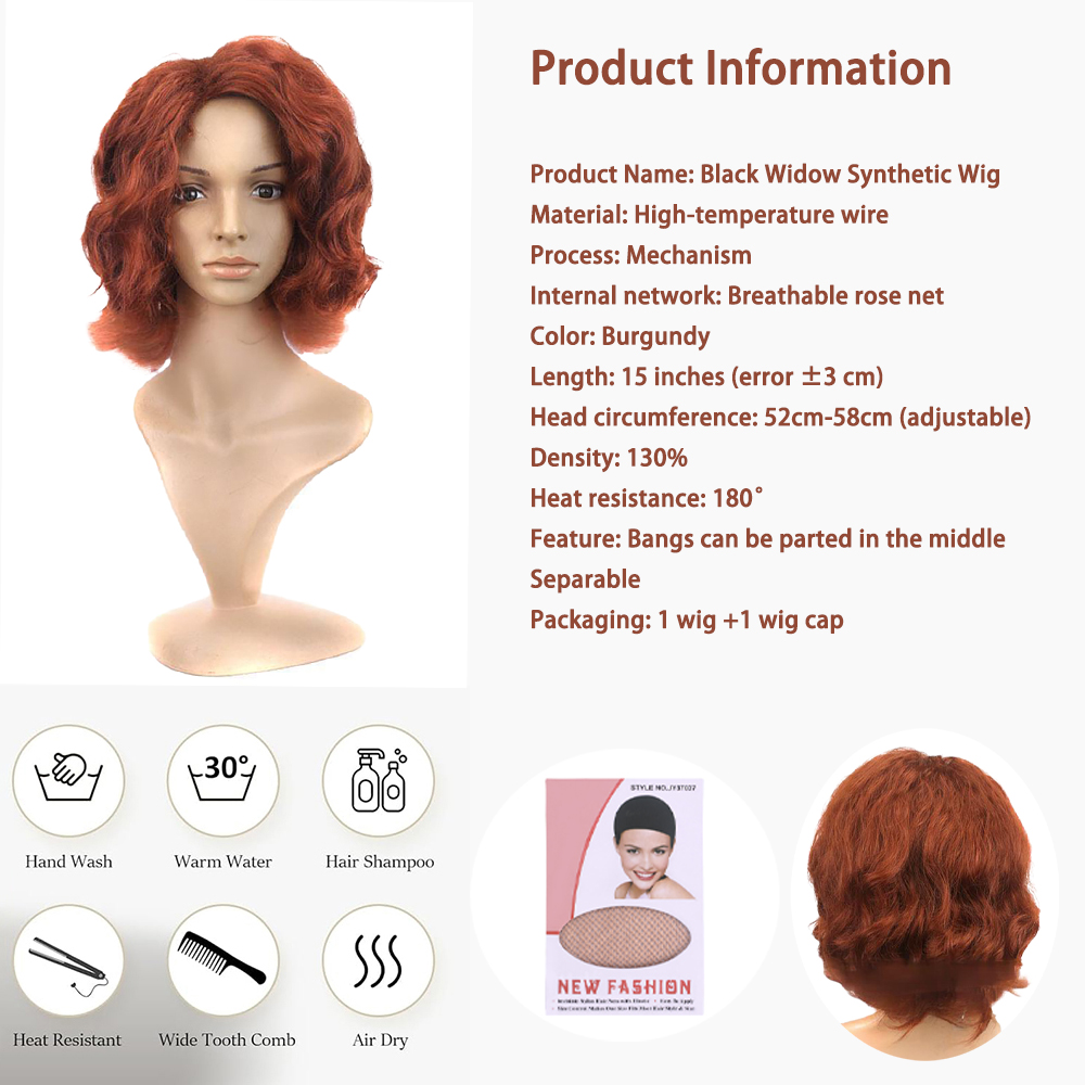 Black Widow Style Cosplay Synt - огляд і ціна Synthetic Braided Wigs For Black Women