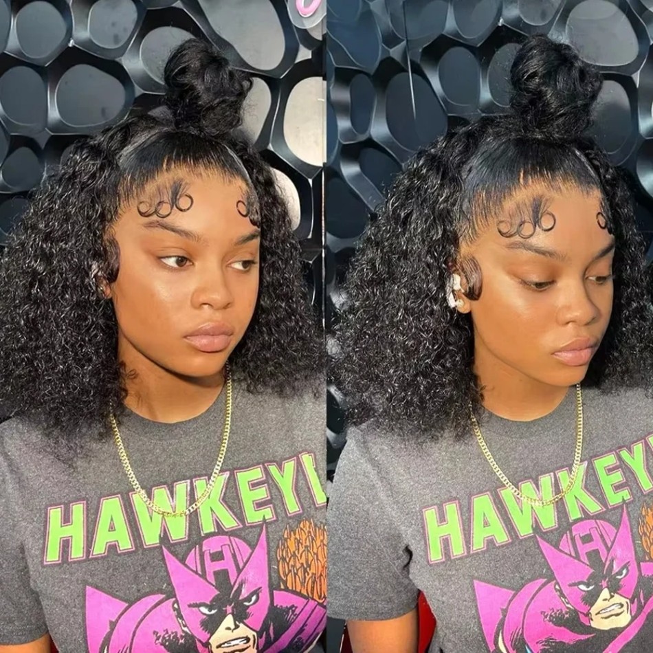 Glueless Short Bob Wig 16 Inch - огляд і ціна Hd Lace Frontal Wig Human Hair Pre Plucked