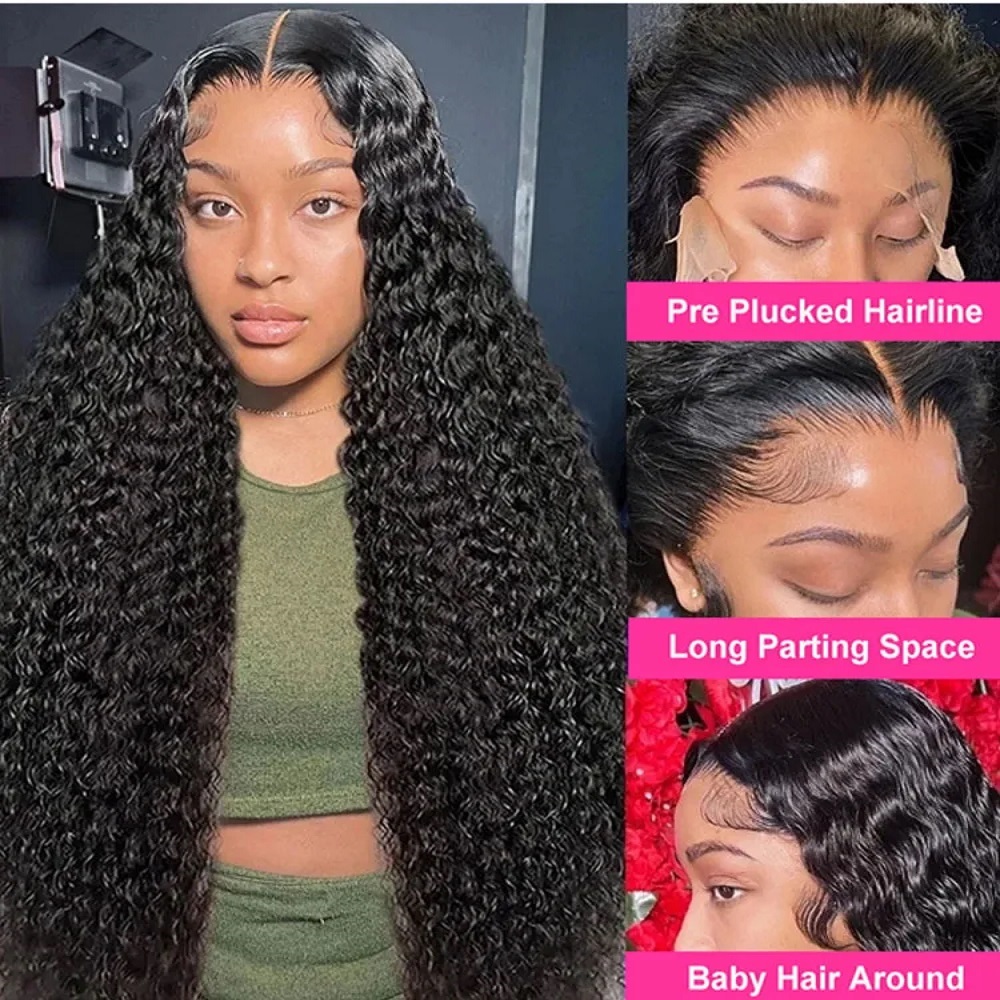 200 Density Natural Colored De - огляд і ціна Human Hair Wigs