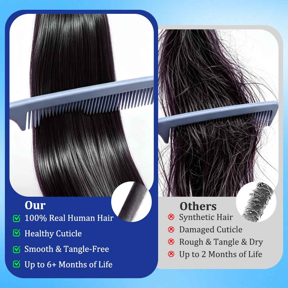 63Pcs/3Pack Tape in Hair Exten - огляд і ціна Invisible Tape In Extensions Real Hair