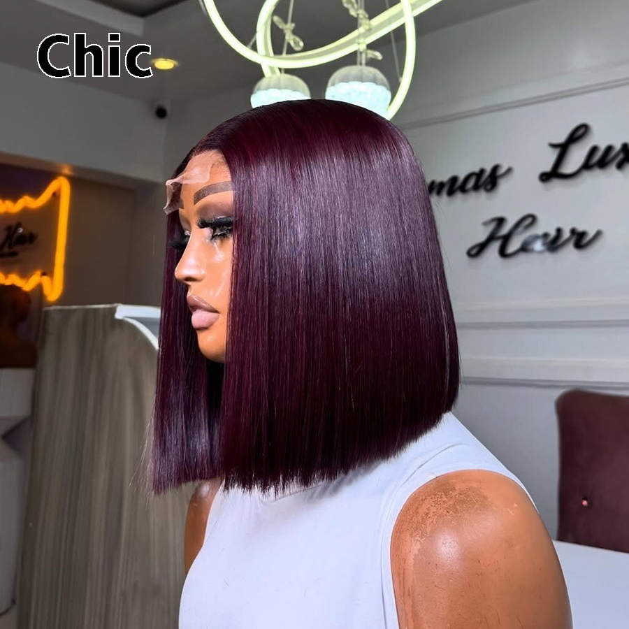 200gm Bob Wig 100% Human Hair  - огляд і ціна Glueless Wear And Go Human Hair Wig